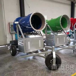 【喜迎冰雪季到來移動式人工造雪機大型造雪機滑雪場造雪設備】-